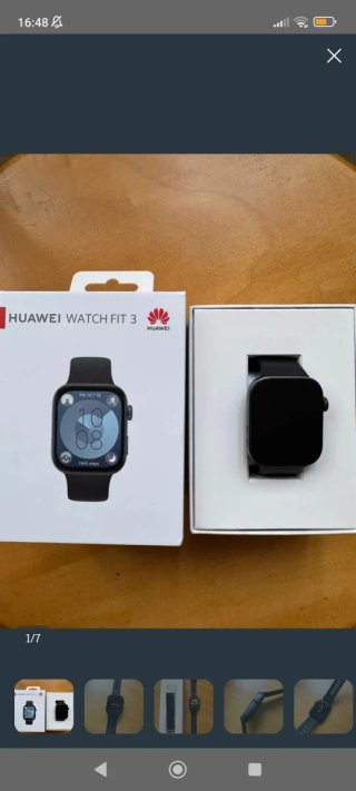 Huawei Watch Fit 3 Negro