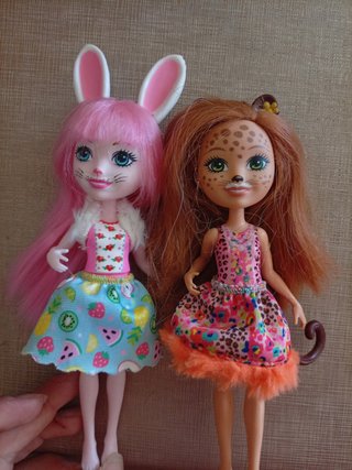 Muñecas estilo Enchanitmals