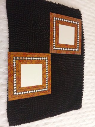 2 Espejos Decorativos Pequeños