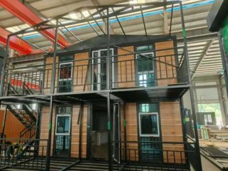 Casa modular de doble altura,moderana y funcional