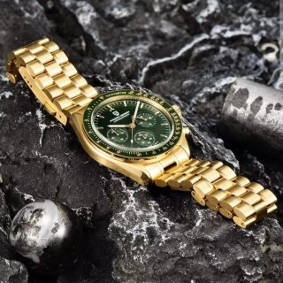 Reloj Pagani Design Cronógrafo Dorado Verde