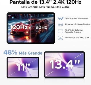 Tablet Gemini 16 13.4" 2.4K 12000mAh AVERIADA