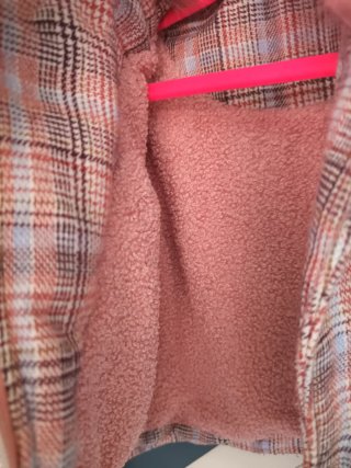 Chaqueta infantil cuadros rosa Charanga (Talla 5)
