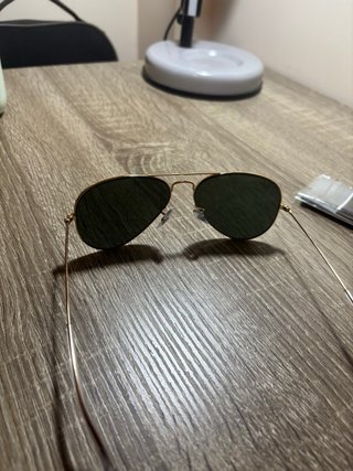 Gafas Ray-Ban Aviator Classic Doradas/Negras