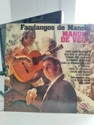 Lote 4 Vinilos LP Manolo de Vega Flamenco