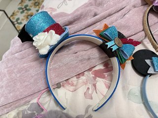 Diademas Disney Flores y Cuernos