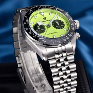 Reloj Pagani Design Cronógrafo Verde/Plata