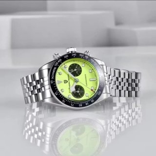 Reloj Pagani Design Cronógrafo Verde/Plata