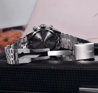 Reloj Pagani Design Cronógrafo Verde/Plata