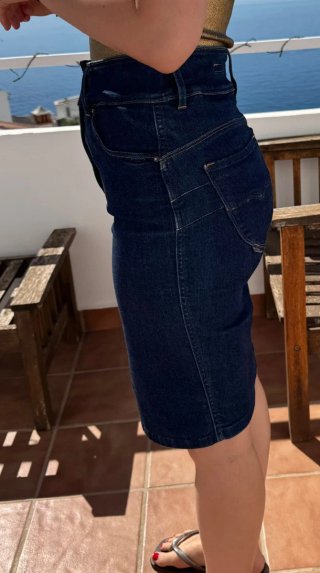 Falda vaquera Salsa Talla M