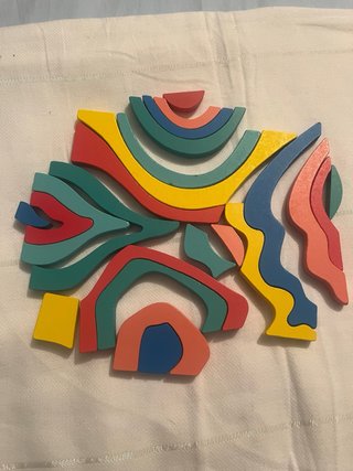 Puzzle in legno Flying Tiger