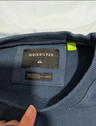Sudadera Quiksilver hombre azul