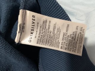 Sudadera Quiksilver hombre azul