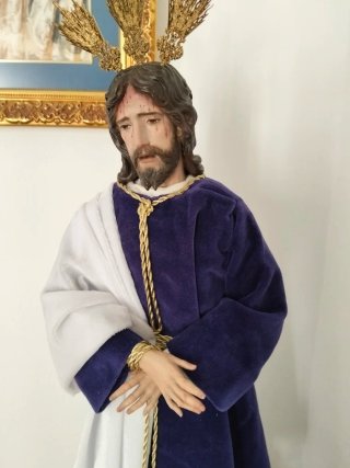 Cristo Cautivo de vestir