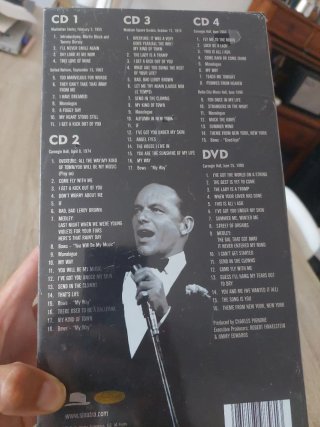 Frank Sinatra Caja Deluxe New York Jazz