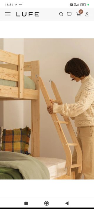 Litera Cama Adulto Madera LUFE