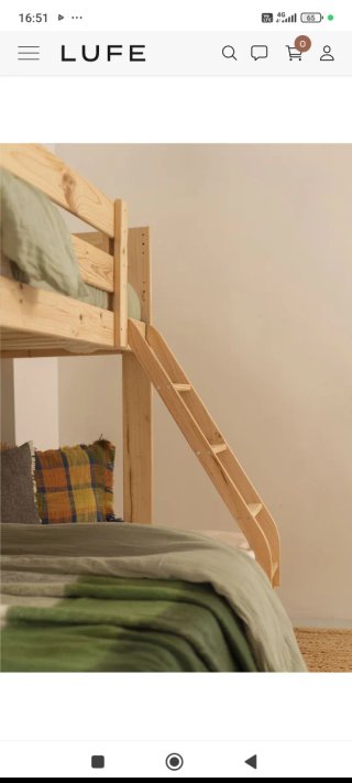 Litera Cama Adulto Madera LUFE