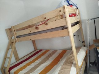 Litera Cama Adulto Madera LUFE