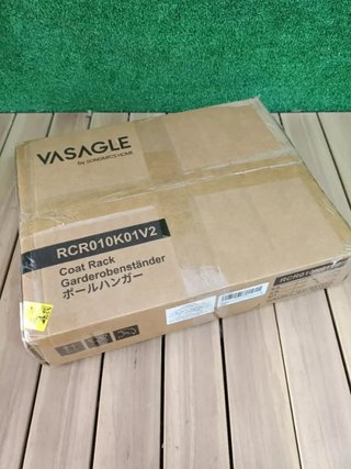 VASAGLE Perchero, Madera Maciza, en Forma de Árbol
