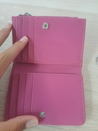 Cartera Stradivarius rosa