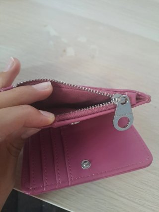 Cartera Stradivarius rosa