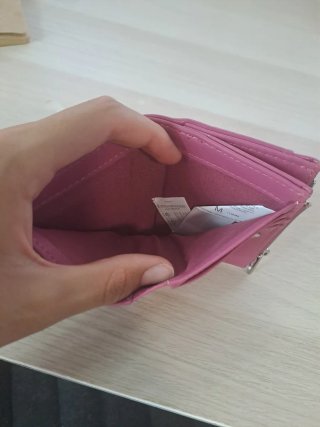 Cartera Stradivarius rosa