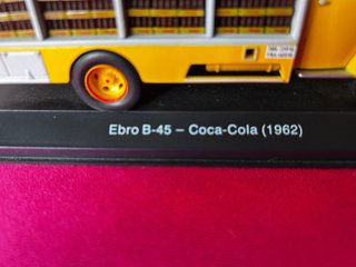 Modello di camion Coca-Cola Ebro B-45 (1962)
