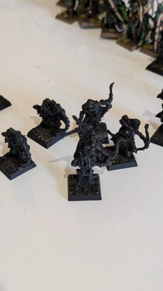 6 Elfos Silvanos Forestales Metal Warhammer