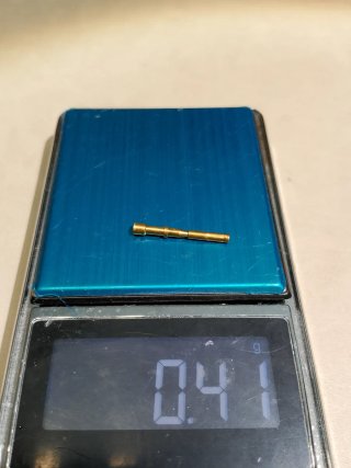 PIN contatto placcato oro
