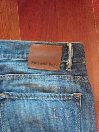 Pantalón vaquero Pull&Bear azul