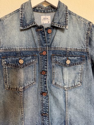 Cazadora Vaquera Denim Essentials Talla S