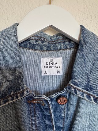 Cazadora Vaquera Denim Essentials Talla S