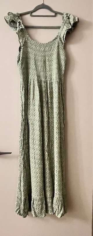 Vestido verde Green Coast Talla M