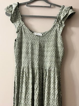 Vestido verde Green Coast Talla M