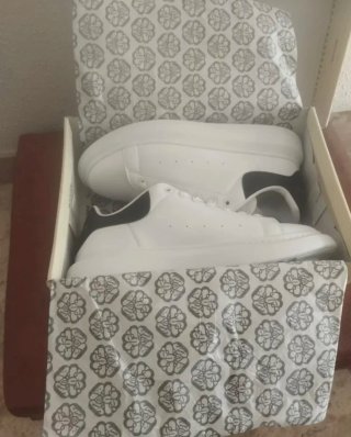 Alexander McQueen Zapatillas Blancas y Negras