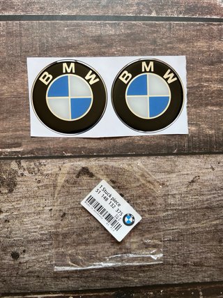 2 EMBLEMAS GEL BMW LOGO ORIGINAL R1200 R1250 GS