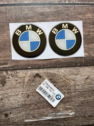 2 EMBLEMAS GEL BMW LOGO ORIGINAL R1200 R1250 GS