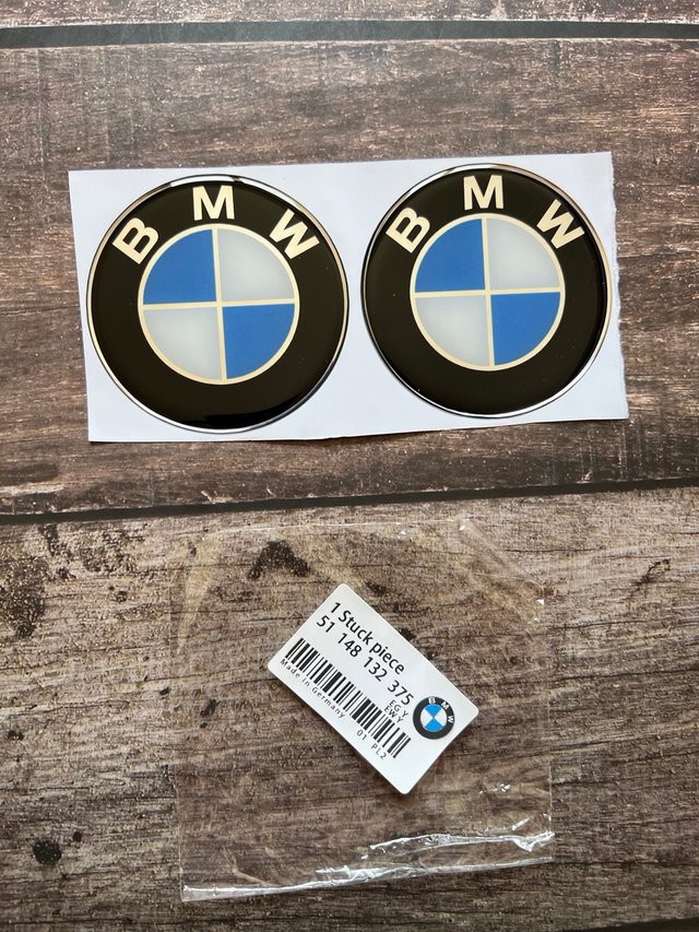 2 EMBLEMAS GEL BMW LOGO ORIGINAL R1200 R1250 GS
