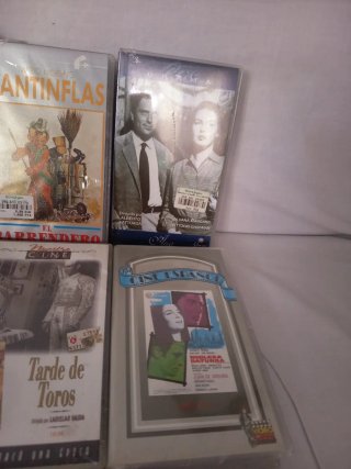 Lote 6 Películas VHS Comedia/Música Español