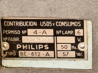 Radio Antigua Madera Philips