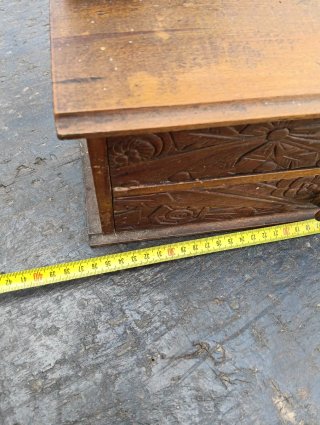 Psiche Art Déco in Legno Intagliato, specchio