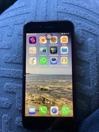 iPhone SE 2022 Rojo 64GB + bateria nueva.