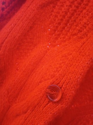 Chaqueta oversize Stradivarius naranja