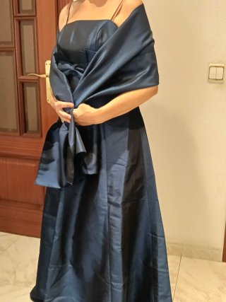 Vestido de fiesta azul
