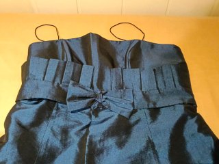 Vestido de fiesta azul