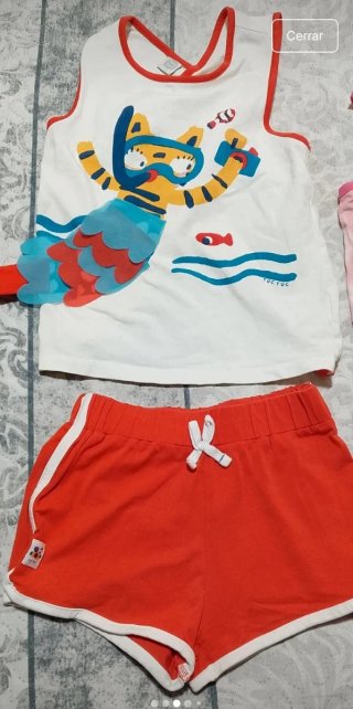 Lote Ropa Niña Verano.