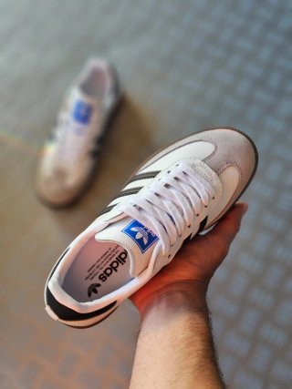 Adidas Samba Blancas y Negras
