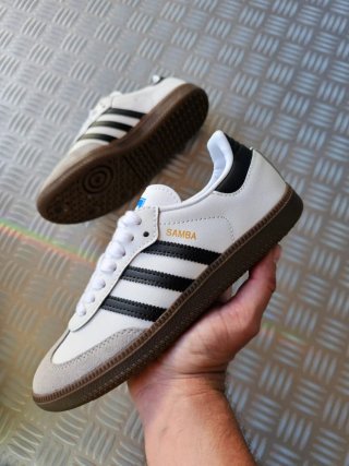 Adidas Samba Blancas y Negras