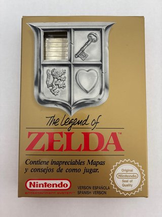 The Legend of Zelda - NES - PAL ESP - SPACO