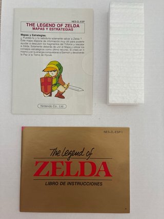 The Legend of Zelda - NES - PAL ESP - SPACO